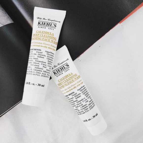 Kiehls Calendula Deep Cleansing Foaming face wash NWT SOLD OUT never used. - Picture 6 of 7